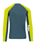 KARPOS Cycling long sleeve t-shirt - LAVAREDO - green/yellow