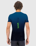 KARPOS Cycling short sleeve jersey - VERVE MESH - blue/black