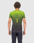 KARPOS Cycling short sleeve t-shirt - VERVE MESH - black/green