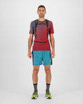 KARPOS Cycling short sleeve t-shirt - LAVAREDO ULTRA - red/blue