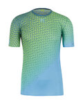 KARPOS Cycling short sleeve t-shirt - LAVAREDO ULTRA - green/blue