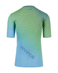 KARPOS Cycling short sleeve t-shirt - LAVAREDO ULTRA - green/blue