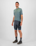 KARPOS Cycling short sleeve jersey - VAL VIOLA - grey