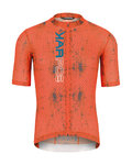 KARPOS Cycling short sleeve jersey - VAL VIOLA - orange