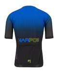 KARPOS Cycling short sleeve jersey - VAL VIOLA - blue/black