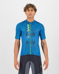 KARPOS Cycling short sleeve jersey - VAL VIOLA - blue/green