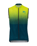 KARPOS Cycling sleeveless jersey - VAIL VIOLA  - yellow/green