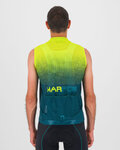 KARPOS Cycling sleeveless jersey - VAIL VIOLA  - yellow/green