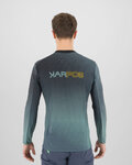 KARPOS Cycling summer long sleeve jersey - VAL DI DENTRO - grey