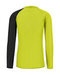 KARPOS Cycling long sleeve t-shirt - DINAMICO OCTA - yellow/black