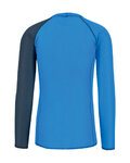 KARPOS Cycling long sleeve t-shirt - DINAMICO OCTA - blue