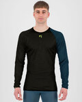 KARPOS Cycling long sleeve t-shirt - DINAMICO OCTA - black