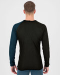 KARPOS Cycling long sleeve t-shirt - DINAMICO OCTA - black