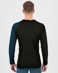 KARPOS Cycling long sleeve t-shirt - DINAMICO OCTA - black