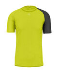 KARPOS Cycling short sleeve t-shirt - DINAMICO OCTA - yellow/black