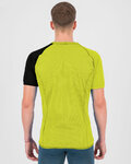 KARPOS Cycling short sleeve t-shirt - DINAMICO OCTA - yellow/black