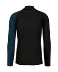 KARPOS Cycling long sleeve t-shirt - DINAMICO OCTA - black/blue