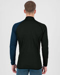 KARPOS Cycling long sleeve t-shirt - DINAMICO OCTA - black/blue