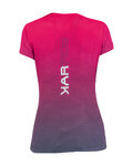 KARPOS Cycling short sleeve t-shirt - VERVE MESH W - blue/pink