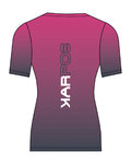 KARPOS Cycling short sleeve t-shirt - VERVE MESH W - blue/pink