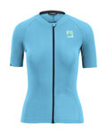 KARPOS Cycling short sleeve jersey - PRALONGIA EVO W - blue