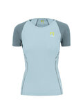 KARPOS Cycling short sleeve t-shirt - LAVAREDO EVO W - blue/grey
