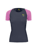 KARPOS Cycling short sleeve t-shirt - LAVAREDO EVO W - black/pink