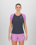 KARPOS Cycling short sleeve t-shirt - LAVAREDO EVO W - black/pink