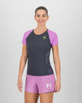 KARPOS Cycling short sleeve t-shirt - LAVAREDO EVO W - black/pink