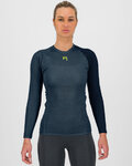 KARPOS Cycling long sleeve t-shirt - DINAMICO OCTA W - blue