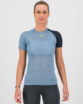 KARPOS Cycling short sleeve t-shirt - DINAMICO OCTA W - blue