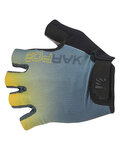 KARPOS Cycling fingerless gloves - FEDERIA - yellow/black/blue