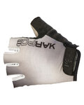 KARPOS Cycling fingerless gloves - FEDERIA - white/black