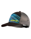 KARPOS Cycling hat - SPASSO - grey/black/blue/yellow