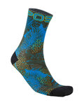 KARPOS Cyclingclassic socks - GREEN FIRE - multicolour/black