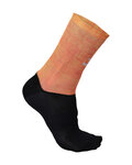 SPORTFUL Cycling ankle socks - SAGAN LOGO - orange/black