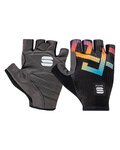 SPORTFUL Cycling fingerless gloves - SAGAN - black