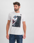 SPORTFUL Cycling short sleeve t-shirt - PETER SAGAN JOKER - white