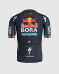 SPORTFUL Cycling short sleeve jersey - REDBULL BORA BOMBER - blue