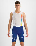 SPORTFUL Cycling bib shorts - TOTAL ENERGIES BODYFIT - blue