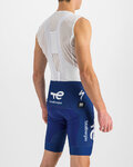 SPORTFUL Cycling bib shorts - TOTAL ENERGIES BODYFIT - blue