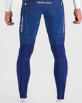 SPORTFUL Cycling leg warmers - TOTAL ENERGIES - blue