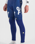 SPORTFUL Cycling leg warmers - TOTAL ENERGIES - blue