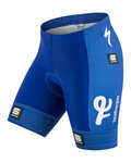 SPORTFUL Cycling shorts without bib - TOTAL ENERGIES KIDS - blue