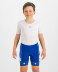 SPORTFUL Cycling shorts without bib - TOTAL ENERGIES KIDS - blue