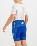 SPORTFUL Cycling shorts without bib - TOTAL ENERGIES KIDS - blue