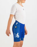 SPORTFUL Cycling shorts without bib - TOTAL ENERGIES KIDS - blue