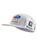 SPORTFUL Cycling hat - TOTALENERGIES SNAPBACK - white