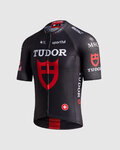 SPORTFUL Cycling short sleeve jersey - TUDOR - black