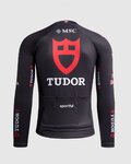 SPORTFUL Cycling summer long sleeve jersey - TUDOR SUPERNOVA - black